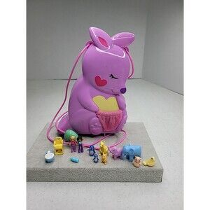 Polly Pocket Kangaroo Purse Set Plus All The Extra Accessories You See In Pictur